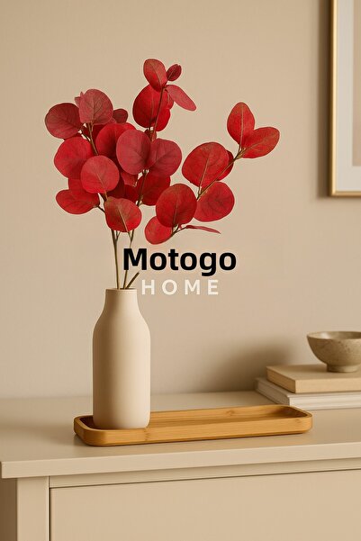 Mottogo Artificial Eucalyptus Branch – Decorative Plant Bundle