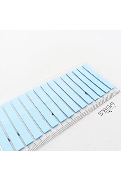 sibga tasarım Light Blue Thin Strip 320 Sheets Transparent Color Postit Post-It Post It. Bookmark Bookmark Postit