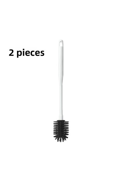 Mons 2 Pieces Bottle Brush Qlux Ideas Baby Bottle Jug Bottle Jar Brush Silicone Brush Bsf-00976
