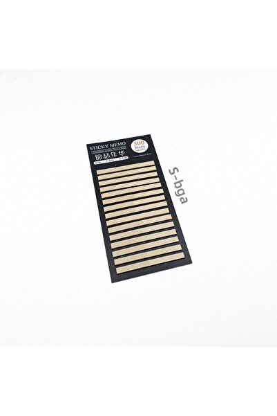 sibga tasarım Beige Color Thin Strip Postit 300 Sheets Transparent Color Post-It Post It. Bookmark Bookmark Sticker