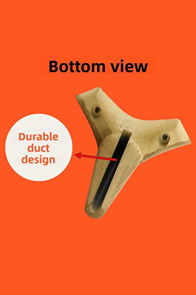 MH MiniHediye Aspen Luxury Furniture Sofa Armchair Tv Unit Plinth Riser Leg Feet 15 cm Light Brown