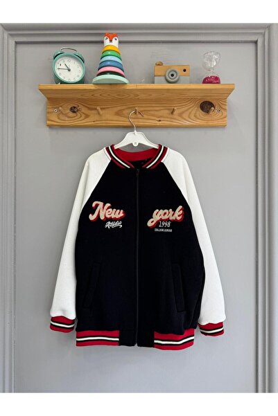 ÇOCUK GİYİM MERKEZİ CHILDREN'S COLLAGE COAT