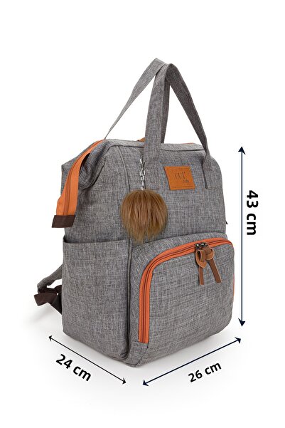 Yerli Baby Mother Baby Care Backpack with Thermal Bottle and Mommy Bag Mother Baby Care Bag Set of 2