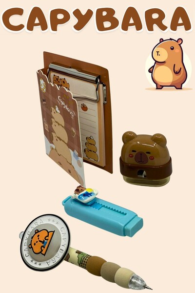 Mikro Cappybara Notebook Versatile Pen