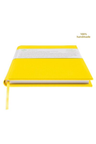 BİDEFTER Piano Note Notebook (g Major) 100% Handmade, Hand Sewing, 2026 Collection – Leatherette – A/5