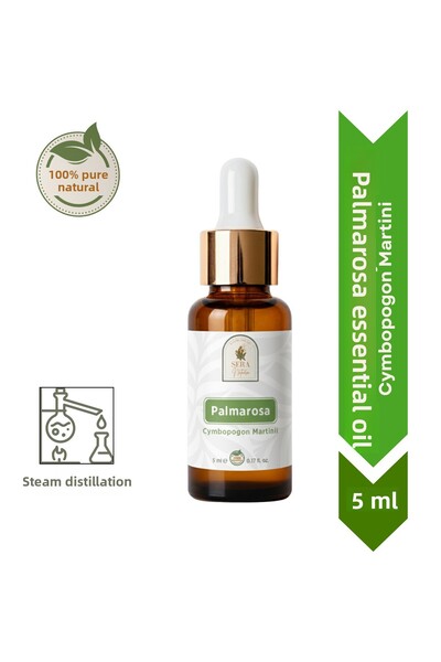 Sera Natura زيت بالماروزا العطري النقي 100% - 5 مل