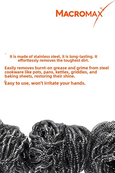 MACRO MAX Kitchen Dishwashing Wire 6 Pieces Advantage Package