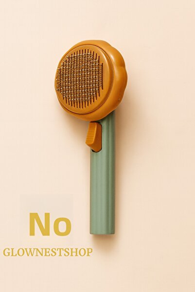 GlowNestshop Pumpkin Design Cat and Dog Hair Removal Comb