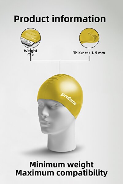 Proforce SB01 Cască de înot din silicon