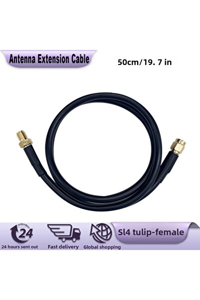 Choice 50cm 50/60/100cm Antenna Extension Cable AR-148/152 SMA Male-Female Ra...
