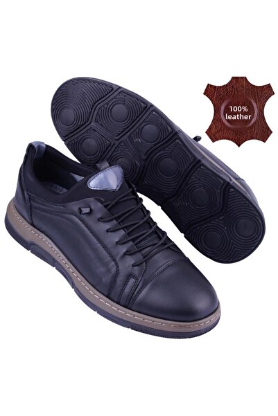 DETECTOR Ανδρικά παπούτσια ορθοπεδικά από γνήσιο δέρμα ALV640