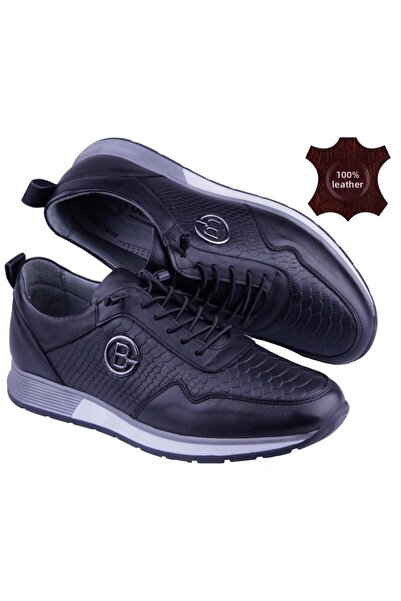 DETECTOR Vnitřní vnější pravá ortopedická kůže ultra pohodlné stylové pánské boty BRT015