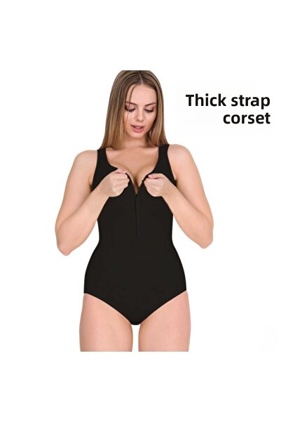 trend mood store Zeštíhlující tvarovaný korzet se zapínáním na silný pásek