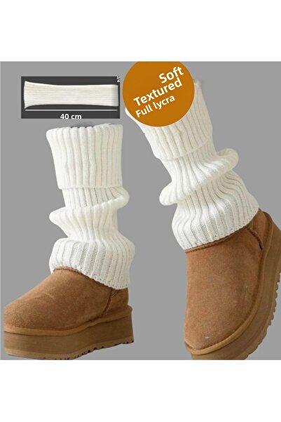 EMKA GİYİM 100% Ακρυλικό Premium Knitwear Πλεκτό Καλσόν Ποδιών Θερμότερο Ποδιών