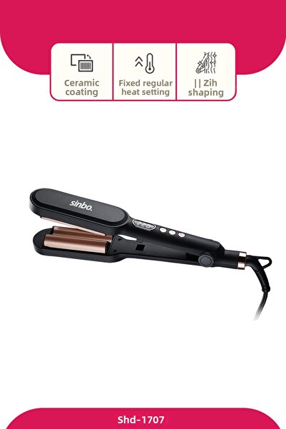 Sinbo Shd-1707 Professional Digital Water Wave Wag Automatic Hair Styling Tongs