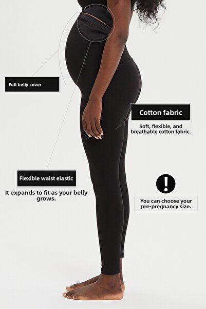 Almila Μακρύ γυναικείο κολάν εγκυμοσύνης βαμβακερό Elastane 2023 (ΣΤΟΝ ΑΣΤΡΑΓΑΛΟ)