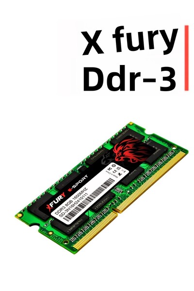 FURY E-Sport Laptop Ddr3 8Gb 1600Mhz Notebook Ram Memory