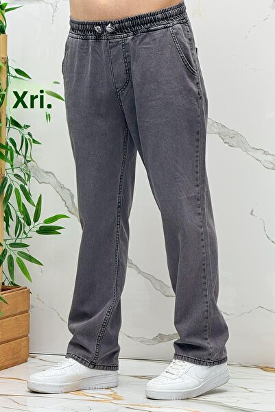 WAFRA Men's Baggy Jeans Pants Relaxed Fit Tiril Tiril Thin Fabric