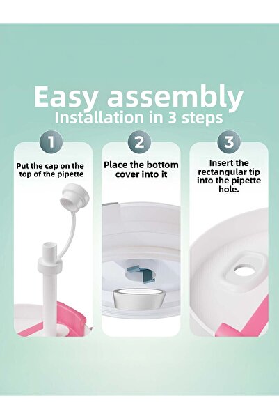 Stanley Quencher Thermos Compatible with Straw 1 Set 3 Pieces Transparent Leakproof Set Accessory