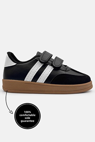 Beınsteps Dětská obuv Sportovní Pohodlná a lehká podešev Unisex suchý zip Čer...