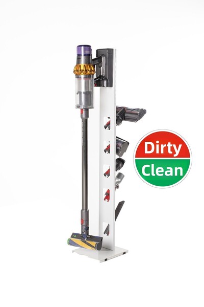 thorqtech Philips Compatible Vertical Vacuum Cleaner Stand White Color Compat...