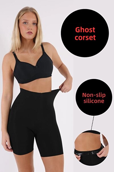 BelFit Corset pentru picioare cu efect de slăbire de recuperare tăiat cu laser