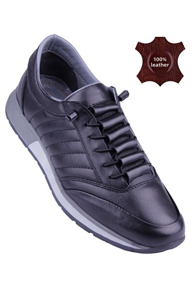 DETECTOR Εσωτερικά εξωτερικά γνήσια δερμάτινα ορθοπεδικά εξαιρετικά άνετα κομψά ανδρικά παπούτσια BRT01S