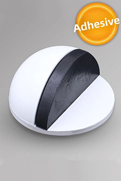 Badem10 Half Moon Adeziv Mâner Ușă Opritor Tampon Metal Ușă Opritor Opritor S...