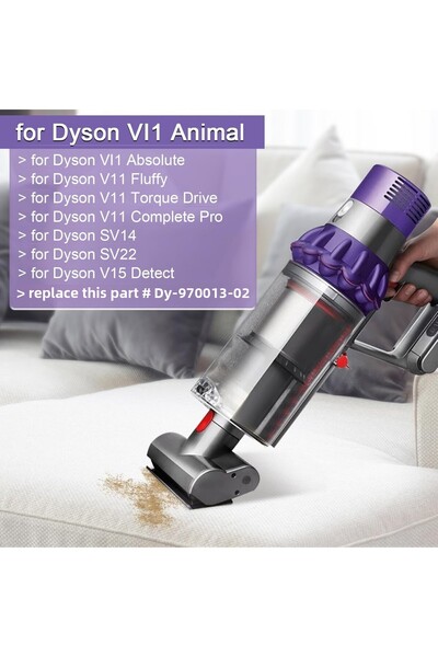 RotRever Filtru Hepa Dyson V11 V15, compatibil cu Dyson V15 / V11 - Absolute, Detect, Animal, 1 filtru Hepa