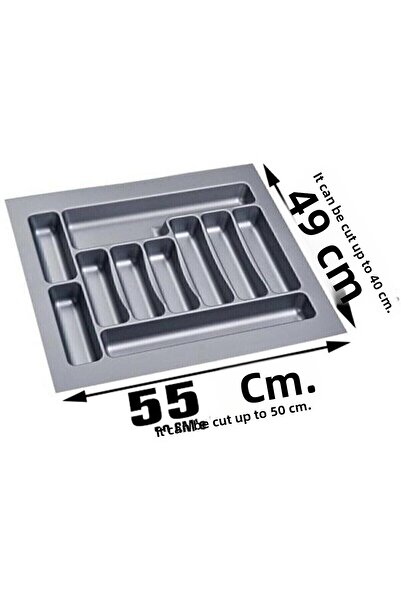 GörSeç 55X49 cm Kitchen Organizer - Drawer and Spoon Holder Set, 48*40 a Cuttable