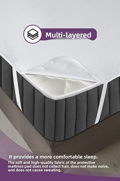 VAVEY Micro Four Corner - Vodotěsné elastické chrániče matrace