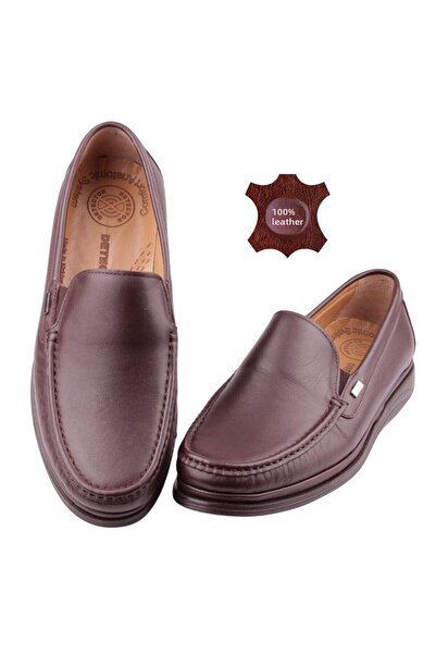 DETECTOR Genuine Leather Orthopedic Lightweight Soft Perforated Men's Shoes