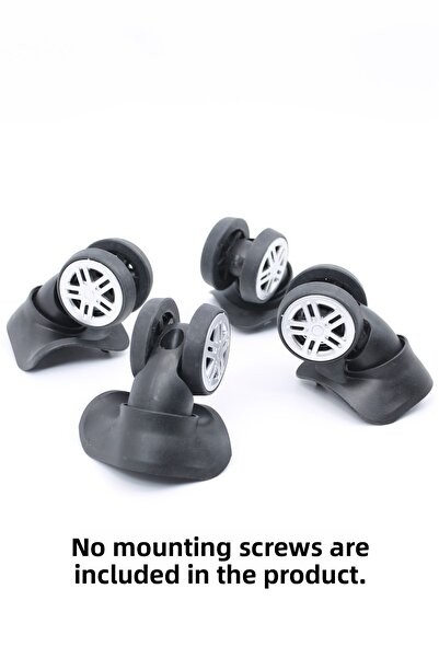 ERDAL DERİ عجلة أمتعة ذات عجلات مزدوجة لحقيبة السفر البلاستيكية ABS Tkr 03