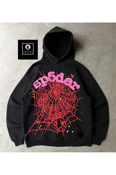 Kalic Studio Μπλουζάκι Sp5der oversize μαύρο
