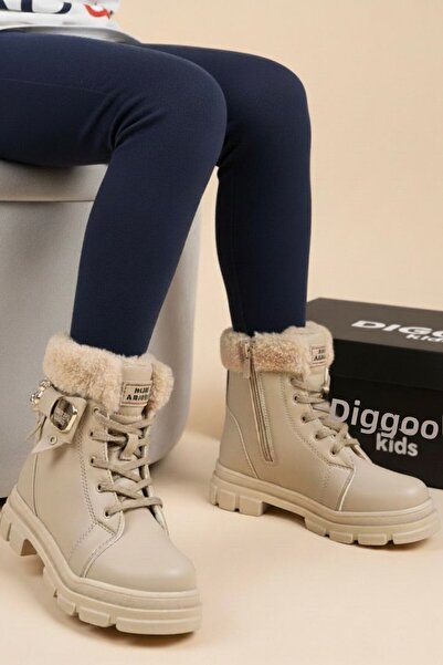 DİGGO KİDS Унисекс плюшени издръжливи детски ботуши