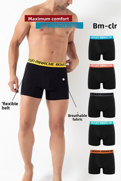 BOUN MARCHE Férfi boxer Lycra Premium 6 dobozos DANIEL