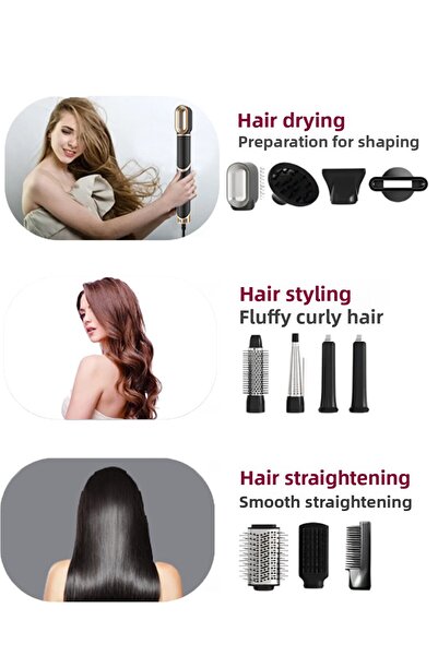 VERYFİT 11 in 1 Multi Styler Air Blow Hair Styling Drying Multifunctional Ultra Set