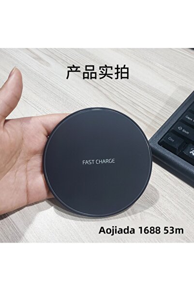 Choice شاحن لاسلكي أسود بقوة 50 واط لأجهزة آيفون 13، 12، 15، 16، 17 برو، إكس ...