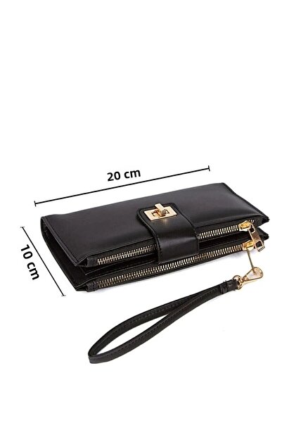 essbag Dámská uzamykatelná peněženka velké velikosti