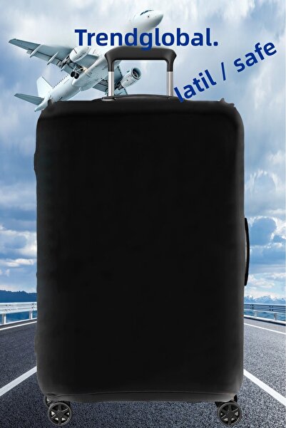Trendglobal Trend Global Luggage Suitcase Husă de protecție Neagră