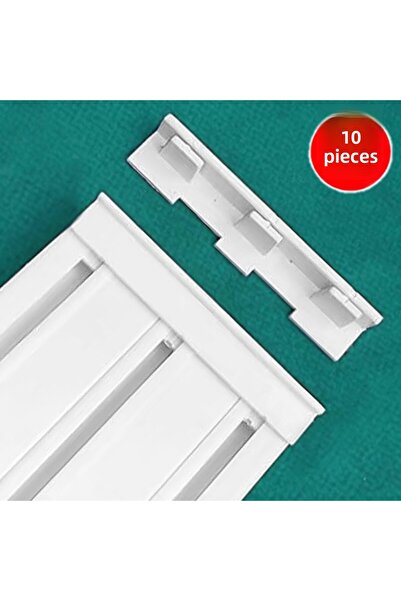 ALETÇANTAM Capac pentru cornișă din 3 piese, blocare finală pentru perdea pe ...