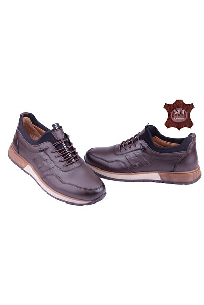 DETECTOR Inner Outer Genuine Leather Orthopedic Sole Men's Casual Shoes DTC9021