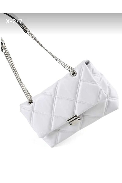 MAC&MOS Women's White Shoulder Bag