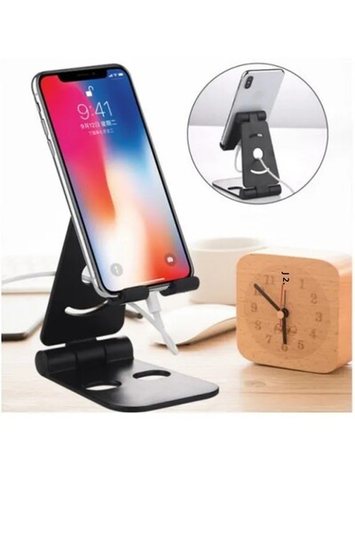 Plodna House Πτυσσόμενη φορητή βάση επιτραπέζιου τηλεφώνου | Βάση για tablet | Στήριγμα τηλεφώνου