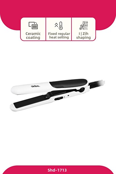 Sinbo Travel Type Mini Hair Straightener Shd-1713