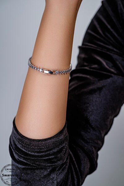 Swaroski Zirconia Stone Steel Sun and Moon Bracelet |   Universal Balance and Harmony