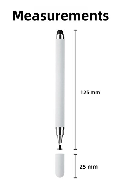 Fibaks 2in1 Stylus Disk Pen Tablet Pen for Phone iPad Xiaomi Samsung Huawei All Touch Screens Compatible