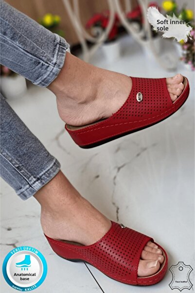 Neon Shoes Criminal γυναικείες κομψές παντόφλες με μοτίβο λέιζερ ημερήσια ορθοπεδική σόλα Guest Young Mother Out Home Παντόφλες