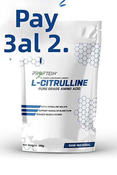 Proftein Nutrition L Citruline L Citrulin Citrulin Malate 100 جرام 100 خدمة