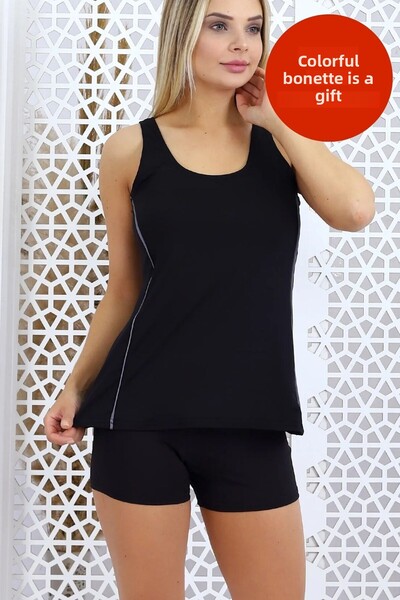 Aykum Mayo Танкини с гъвкави шорти от ликра - плат с подплата